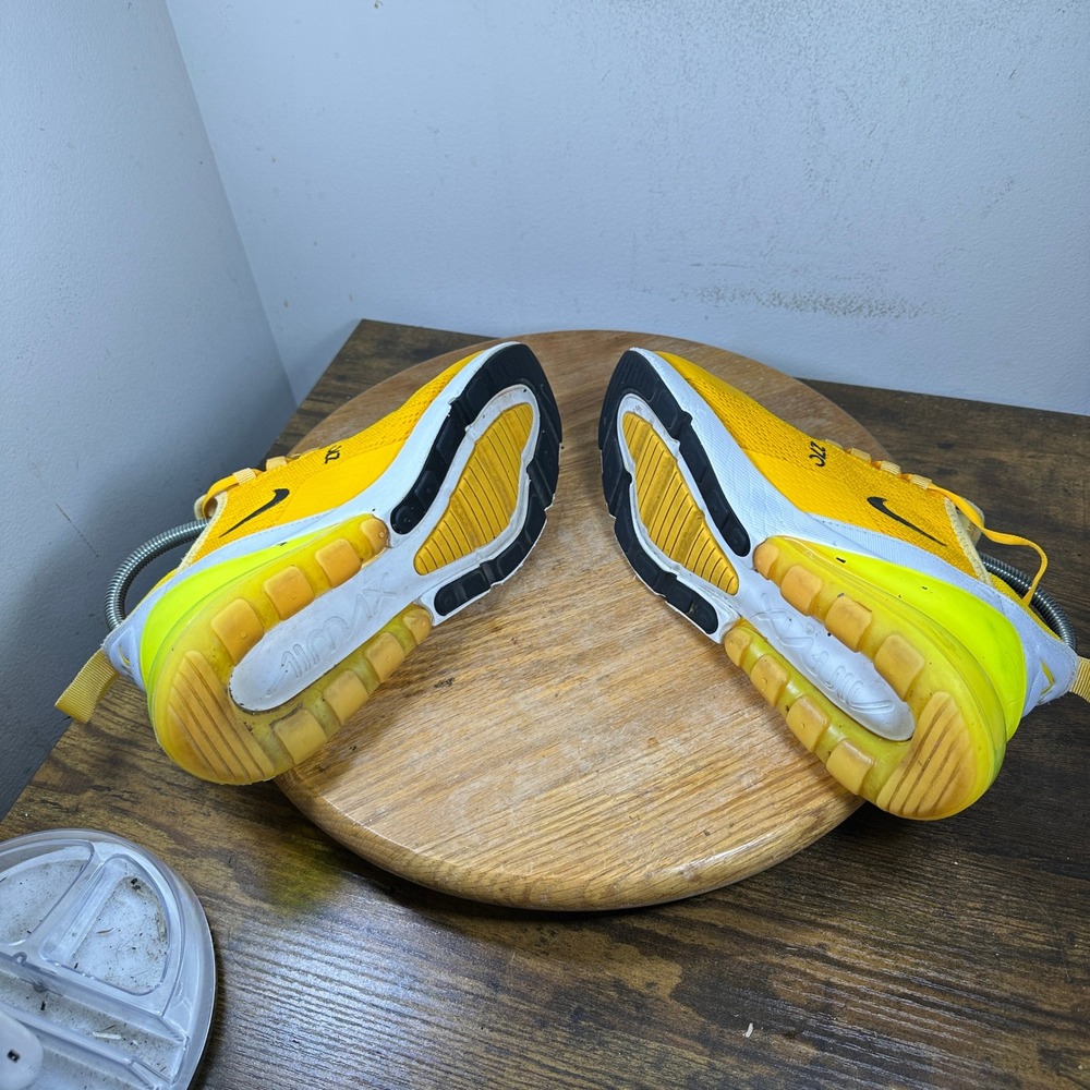 Nike Air Max 270 Womens University Gold Volt Sneakers CK1675-700 Size 7 - Picture 4 of 8